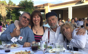 Tony Allain, me, Albert Handell and his late wife Jeanine having a great old time at IAPS!