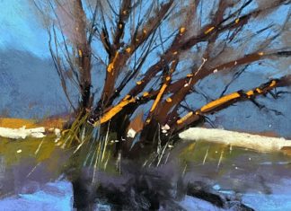 Tony Allain pastel painting - feature