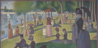 Colour Theory For Dummies: Georges Seurat, A Sunday on La Grande Jatte, 1884-6, oil on canvas, 207.5 x 308.1 cm, Art Institute of Chicago, Illinois, USA