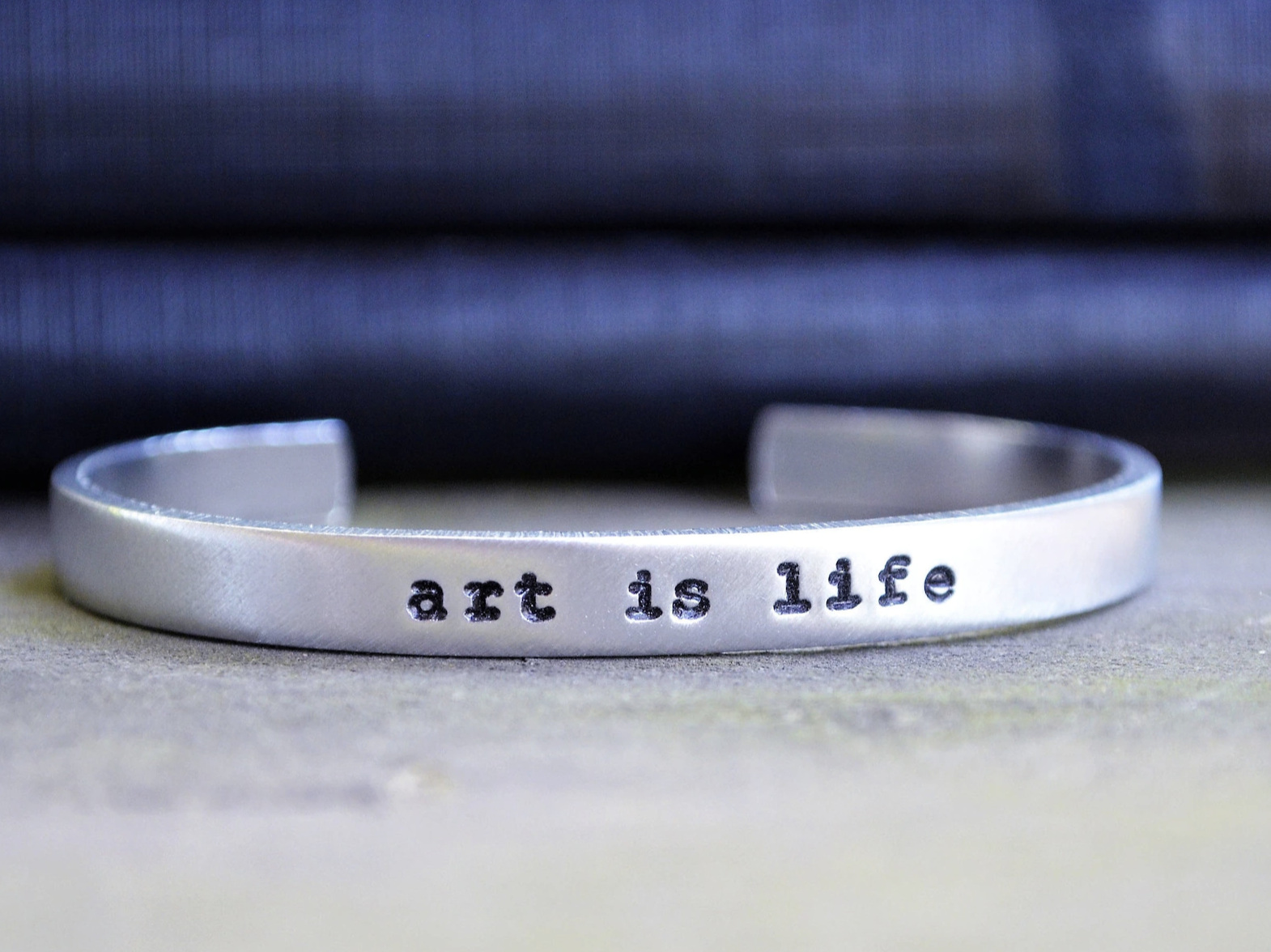 Gift Idea - Art is Life bracelet