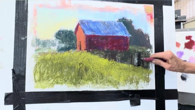 How to paint with pastels - Carol Strock Wasson