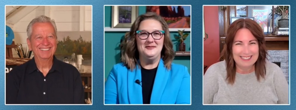 Eric Rhoads, Kari Stober, and Kelly Kane