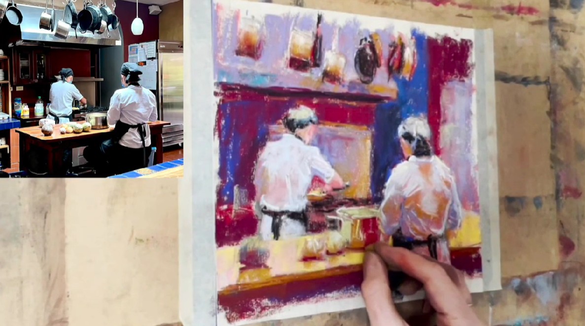 From Gail Sibley's figure painting demo