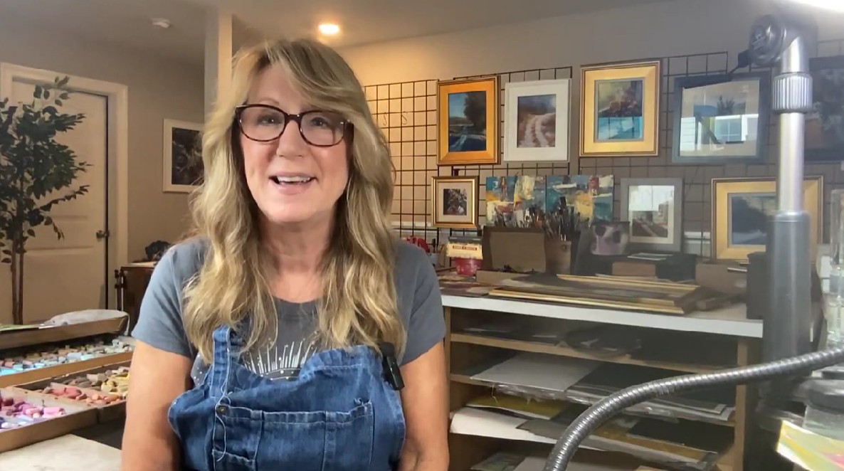 Pastelist Laurie Basham