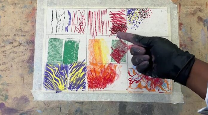 Takeyce Walter - how to paint with pastels