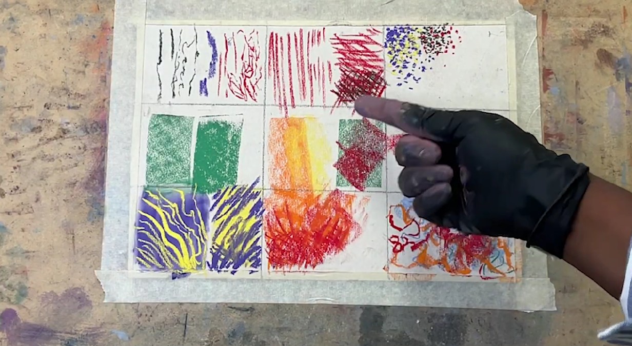 Takeyce Walter - how to paint with pastels