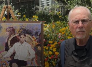 From W. Truman Hosner's "Figure in the Landscape" Demo