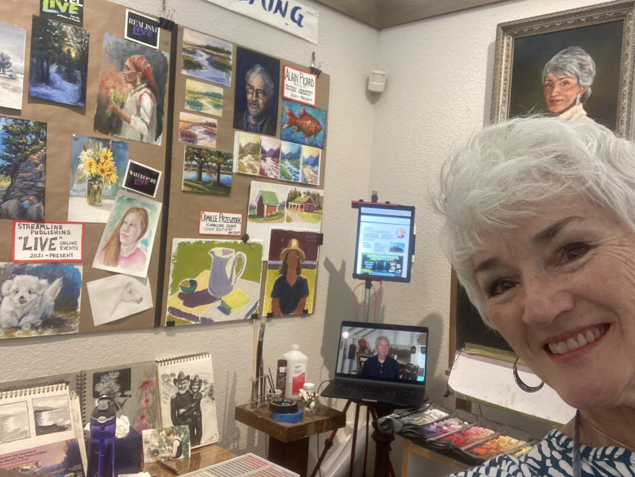 Twinky Satterthwaite selfie